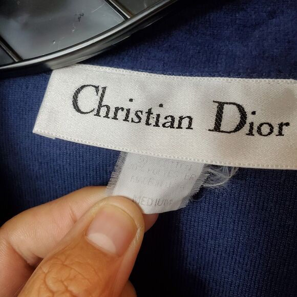 Christian Dior Lounge Vintage Maxi Gown Size Medium - Picture 6 of 9